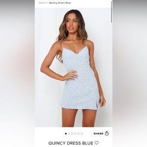 Hello Molly - Quincy Dress Blue